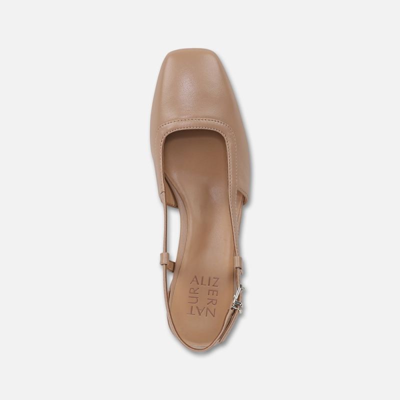 Naturalizer Women's Harper Slingback - Crème Brulee Leather