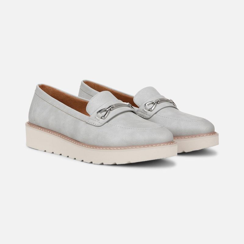 Naturalizer Women's Elin Loafer - Grey Faux Leather