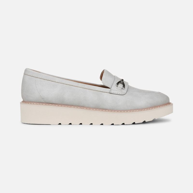 Naturalizer Women's Elin Loafer - Grey Faux Leather