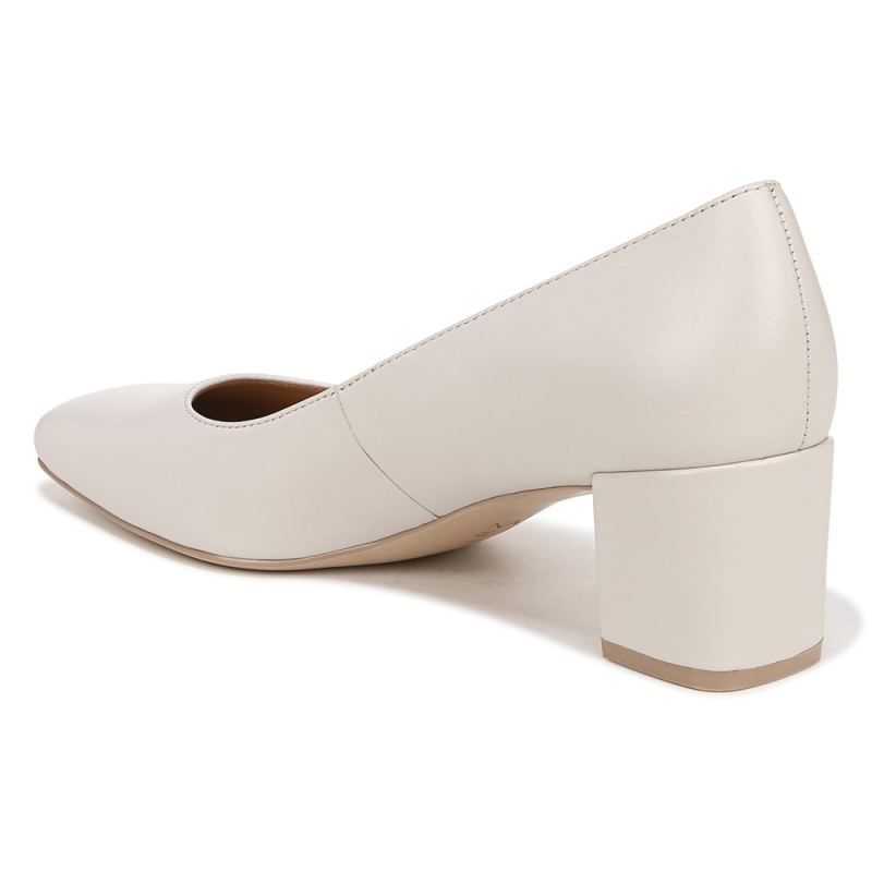 Naturalizer Women's Karina Pump - Satin Pearl Leather