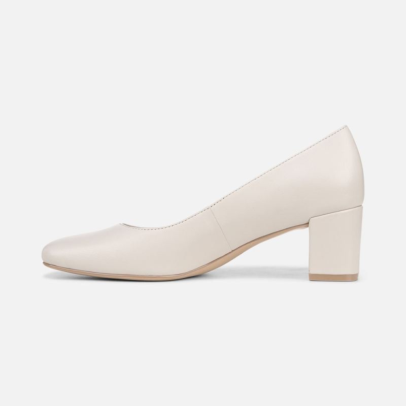 Naturalizer Women's Karina Pump - Satin Pearl Leather