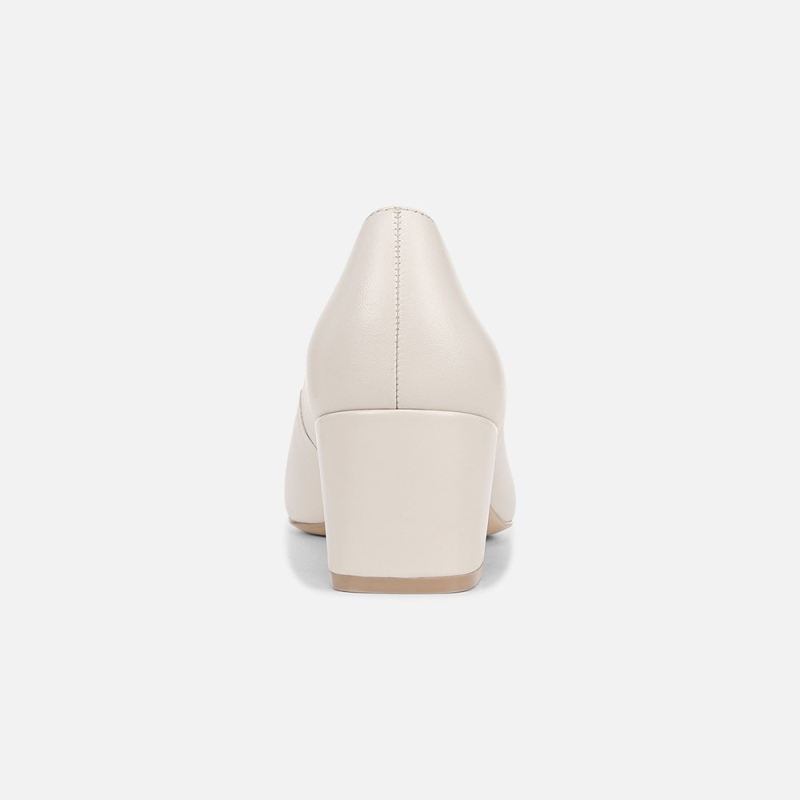 Naturalizer Women's Karina Pump - Satin Pearl Leather