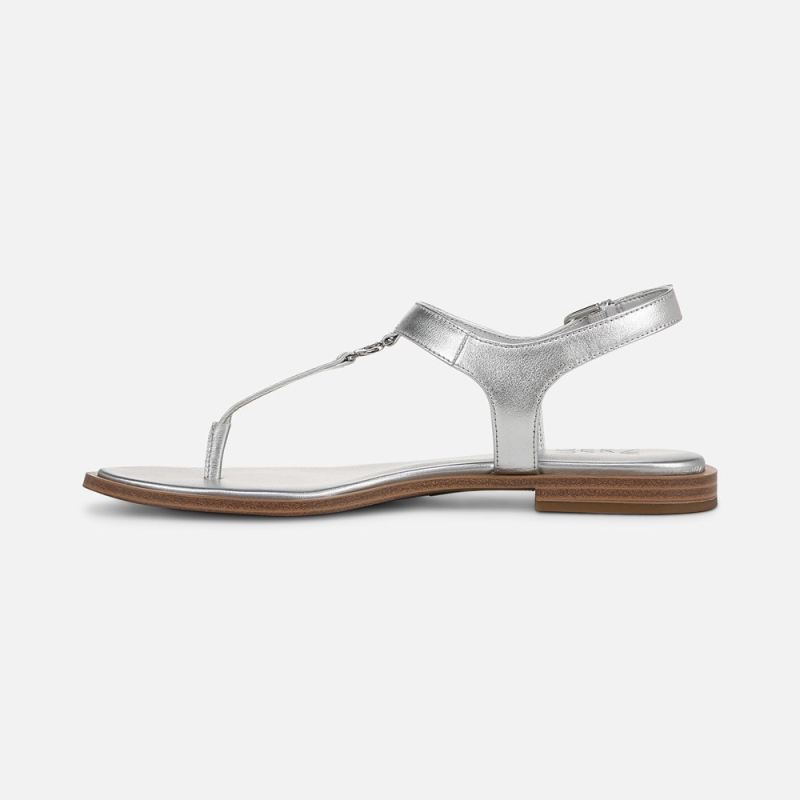 Naturalizer Women's Lizzi Sandal - Silver Faux Leather