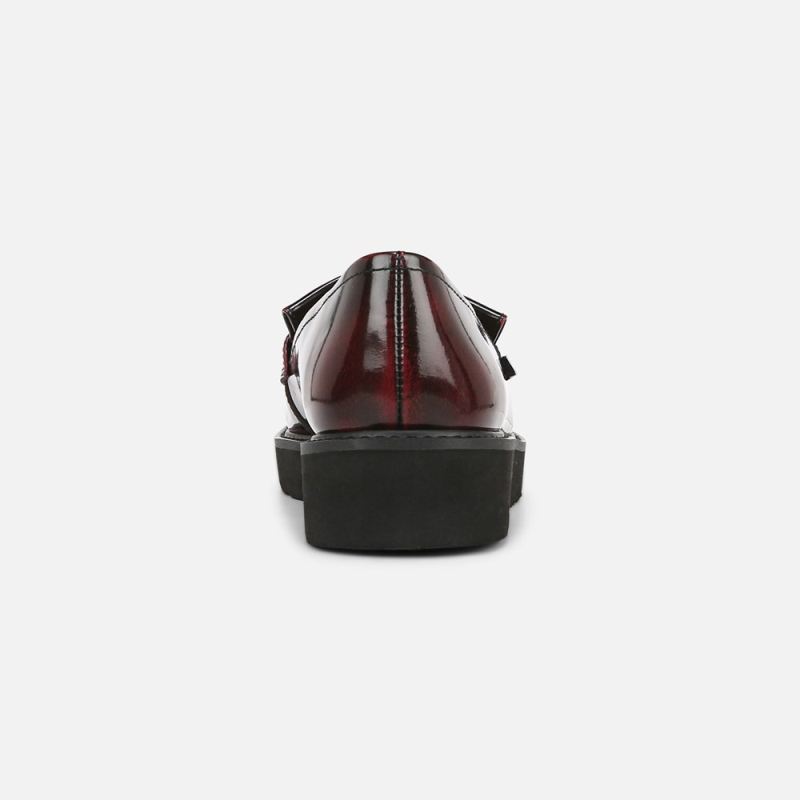 Naturalizer Women's ADILINE LOAFER - Cranberry Leather