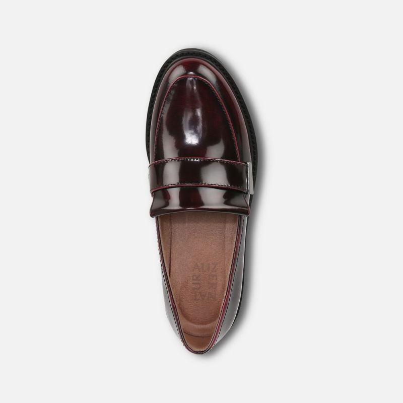 Naturalizer Women's ADILINE LOAFER - Cranberry Leather