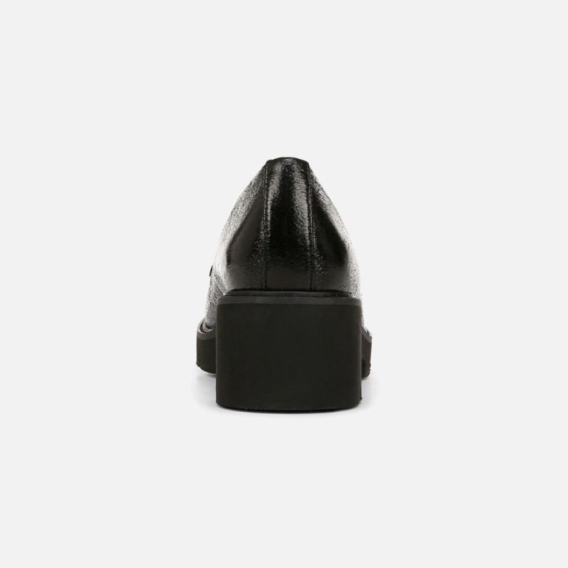 Naturalizer Women's Cabaret Loafer - Black Faux Leather
