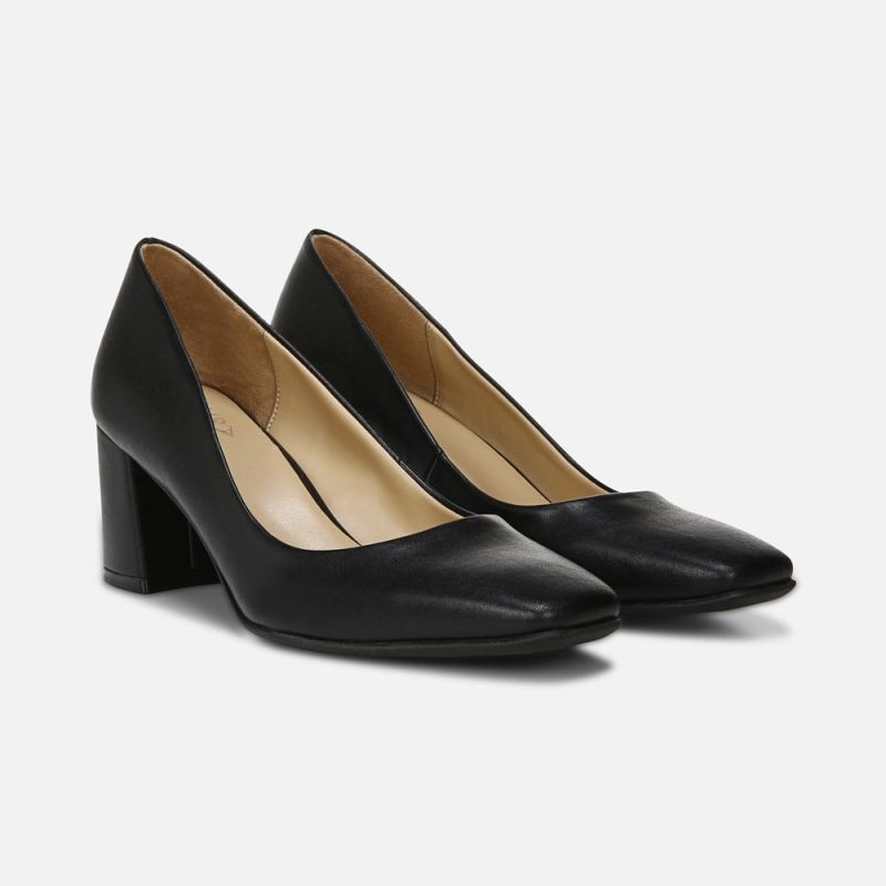 Naturalizer Women's Warner Pump - Black Synthetic