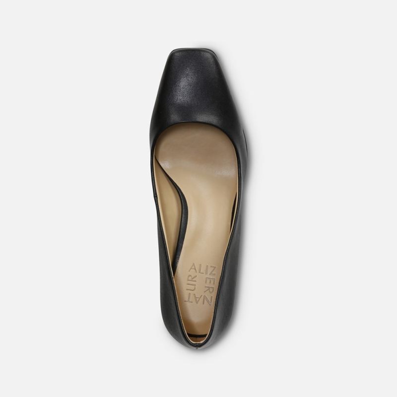 Naturalizer Women's Warner Pump - Black Synthetic