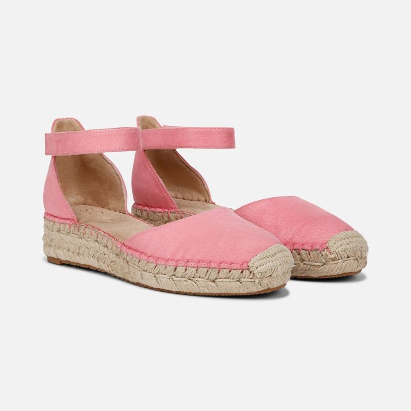 Naturalizer Women's SOUL Wren Espadrille - Pink Fabric