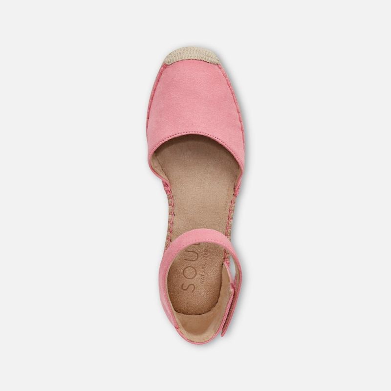 Naturalizer Women's SOUL Wren Espadrille - Pink Fabric