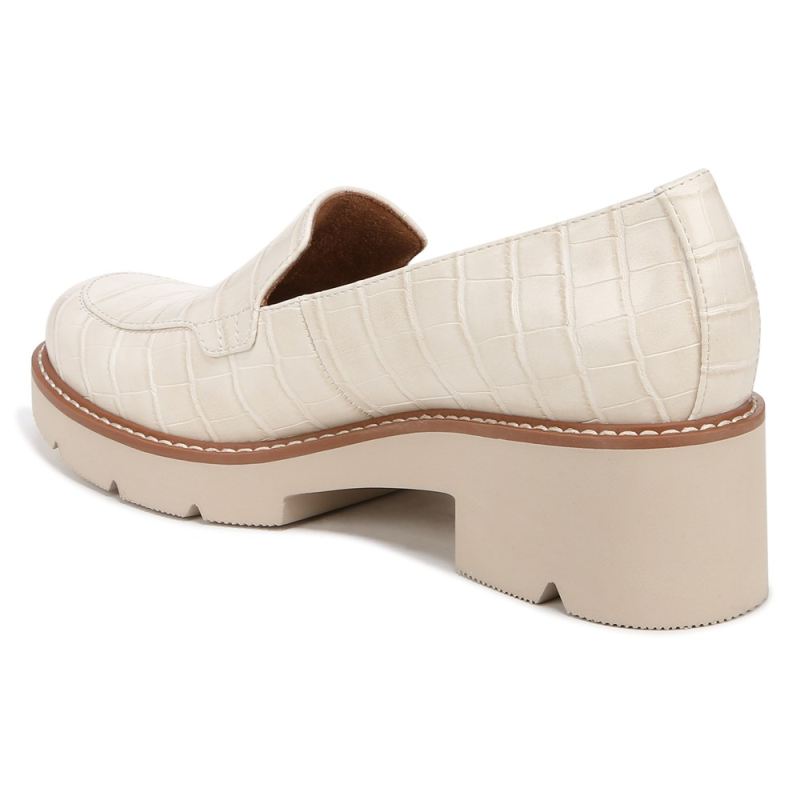 Naturalizer Women's Cabaret Loafer - Porcelain Croco Faux Leather