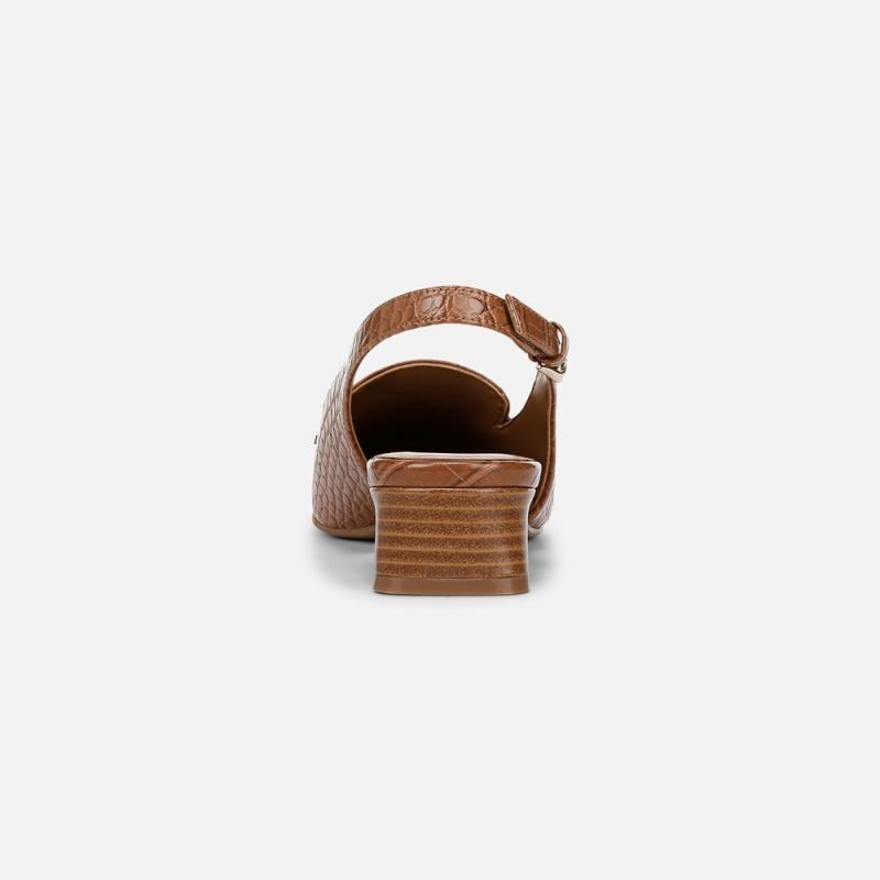 Naturalizer Women's Garner Slingback - English Tea Faux Leather