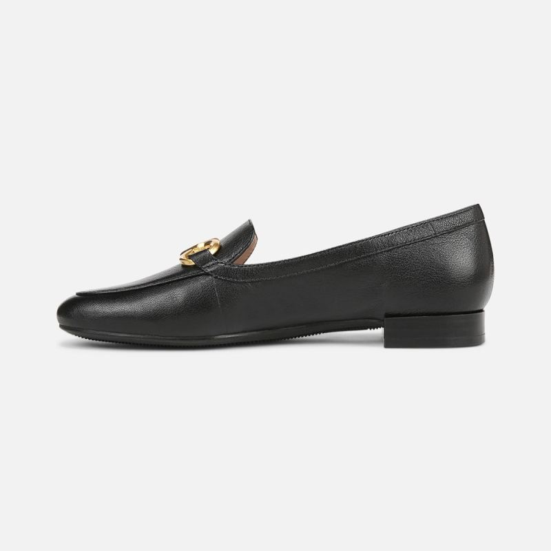 Naturalizer Women's Jovie Bit Loafer - Black Leather