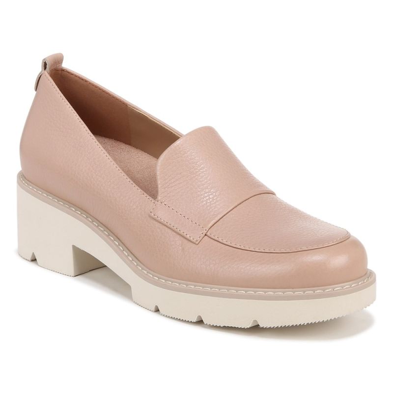 Naturalizer Women's Darry Lug Sole Loafer - Vintage Mauve Leather