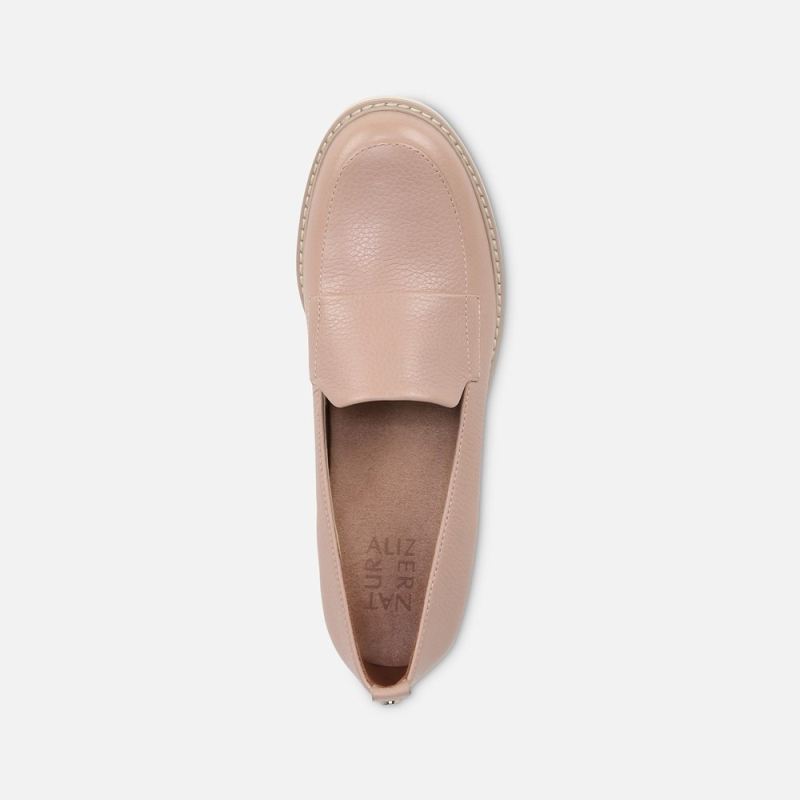 Naturalizer Women's Darry Lug Sole Loafer - Vintage Mauve Leather