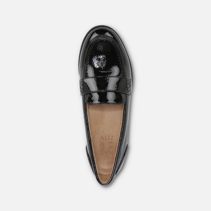 Naturalizer Women's Milo Loafer - Black Patent Leather