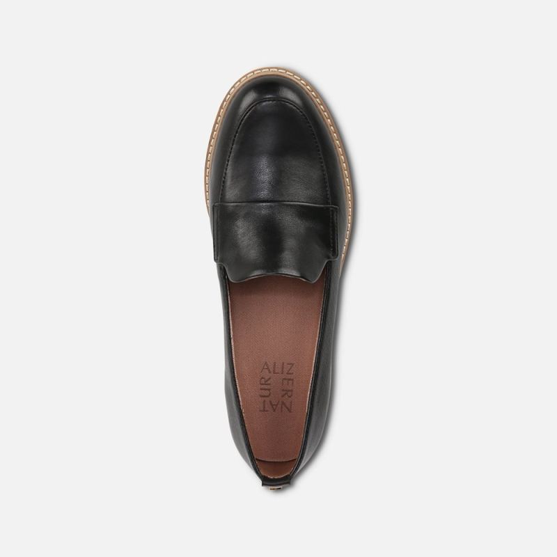 Naturalizer Women's Taylin Loafer - Black Leather
