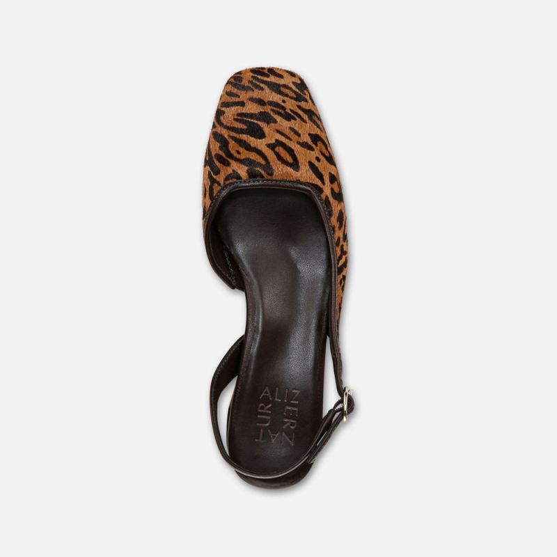 Naturalizer Women's Jayla Slingback Pump - Brown Multi Leather