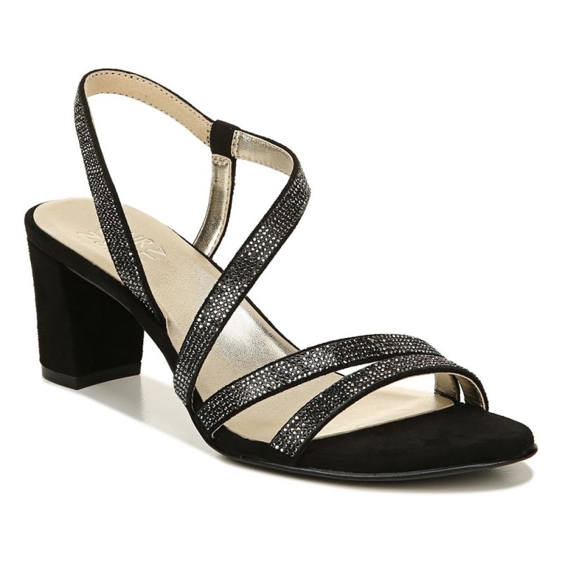 Naturalizer Women's Vanessa Dress Sandal - Black Fabric