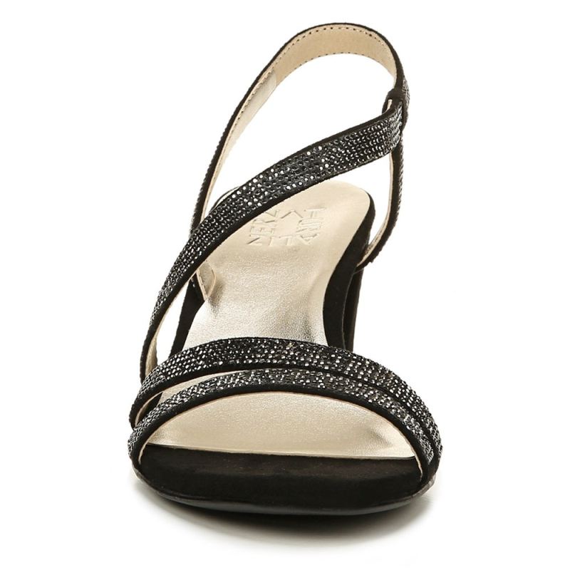 Naturalizer Women's Vanessa Dress Sandal - Black Fabric