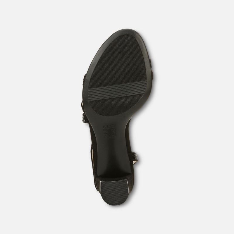 Naturalizer Women's Vanessa Dress Sandal - Black Fabric