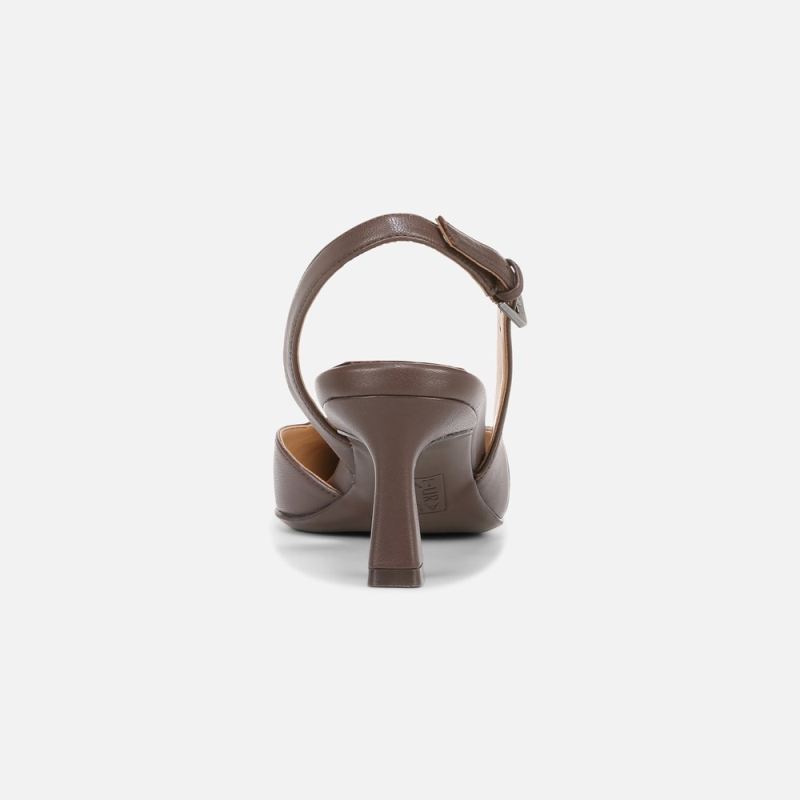 Naturalizer Women's Dalary Slingback Pump - Mocha Leather