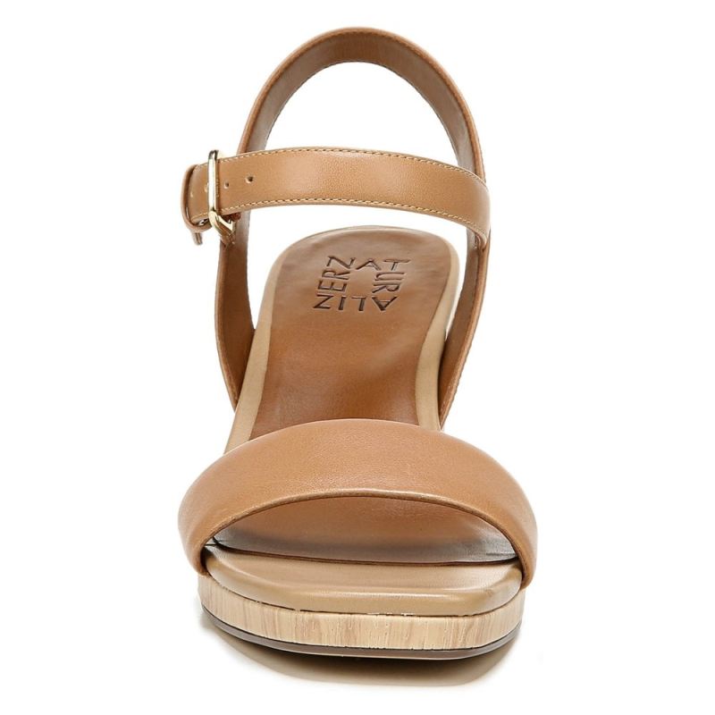 Naturalizer Women's Rose Dress Sandal - Bamboo Tan Leather
