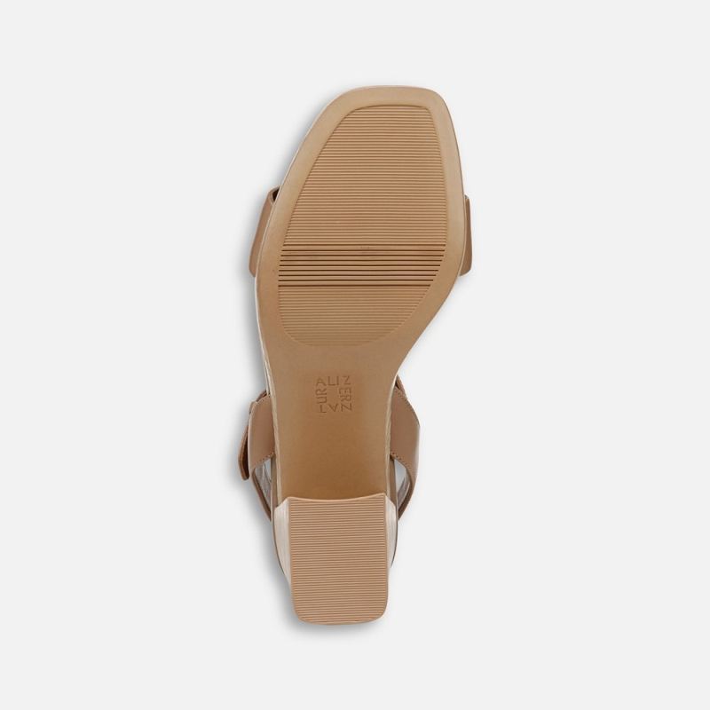 Naturalizer Women's Rose Dress Sandal - Bamboo Tan Leather