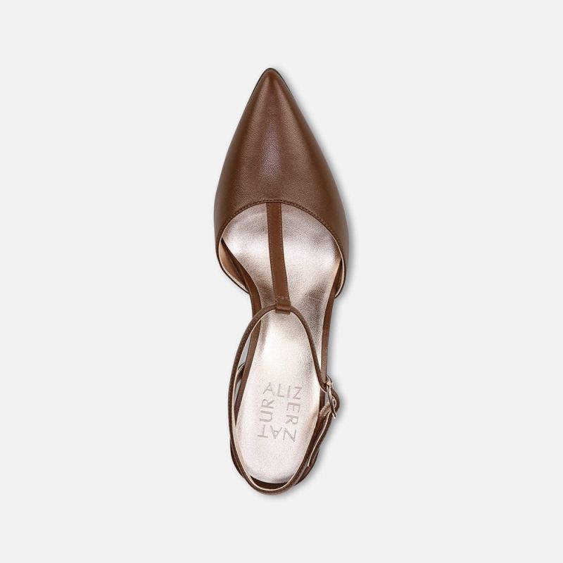 Naturalizer Women's Astrid Pump - Cocoa Leather