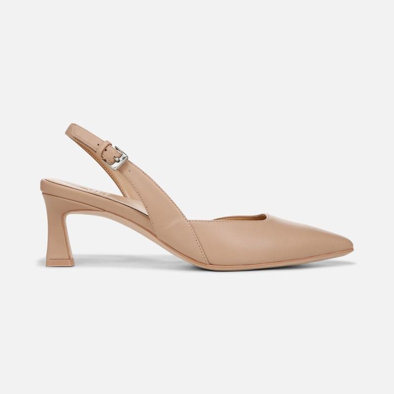 Naturalizer Women's Dalary Slingback Pump - Creme Brulee Leather