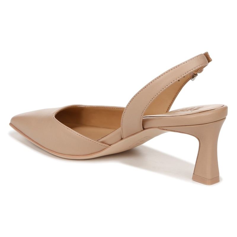 Naturalizer Women's Dalary Slingback Pump - Creme Brulee Leather
