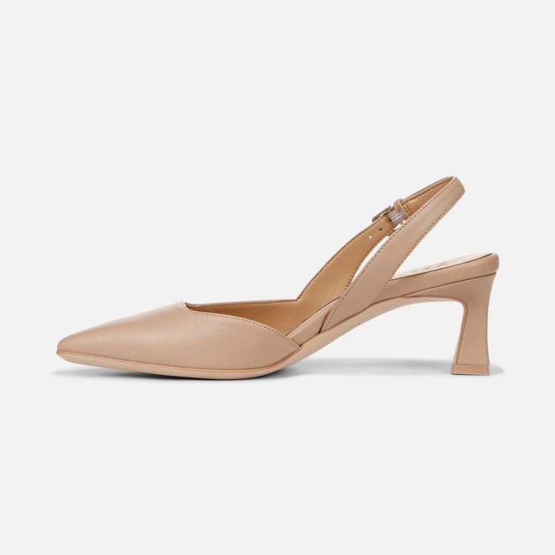 Naturalizer Women's Dalary Slingback Pump - Creme Brulee Leather