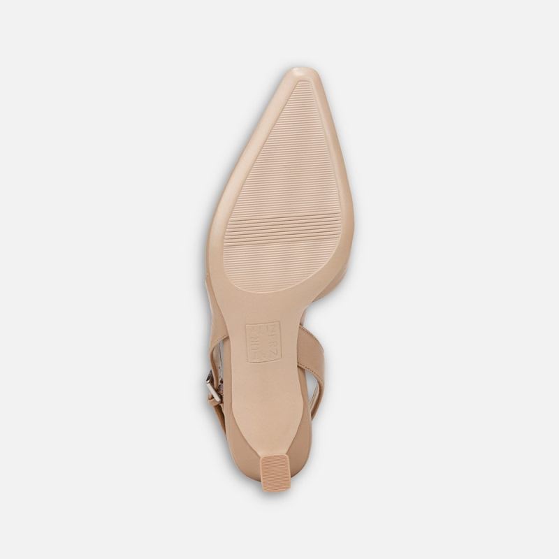 Naturalizer Women's Dalary Slingback Pump - Creme Brulee Leather