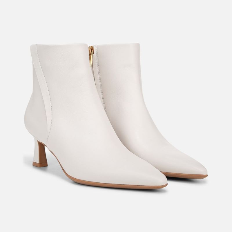 Naturalizer Women's Deesha Bootie - Warm White Leather