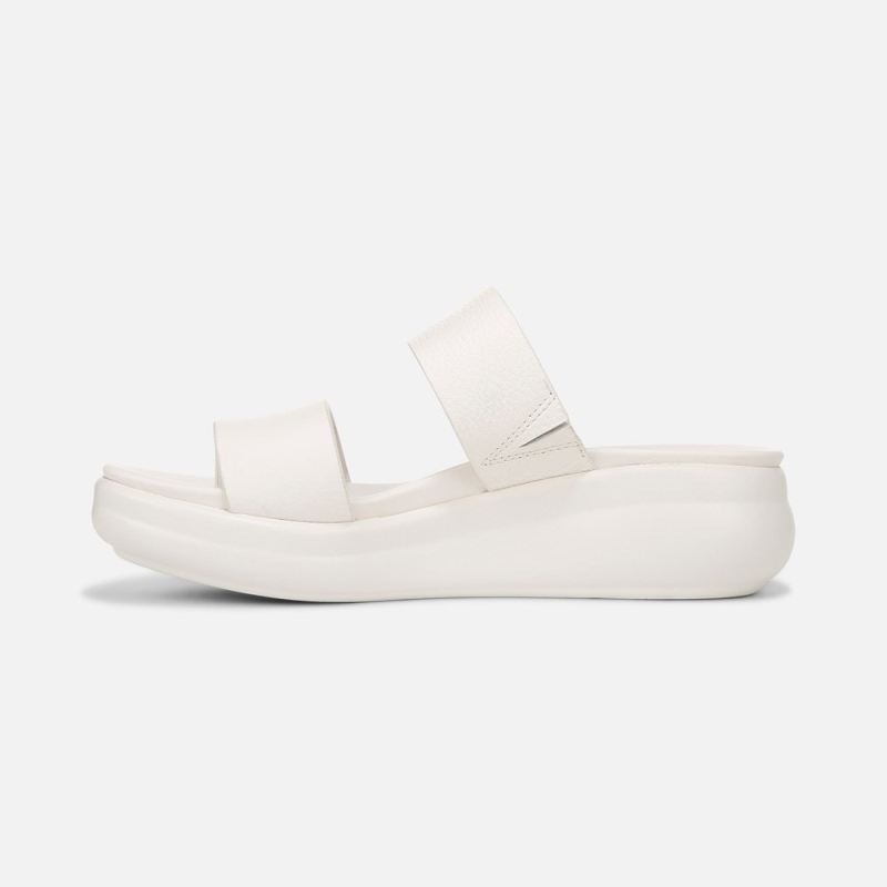 Naturalizer Women's Drift 2 Sandal - Warm White Leather