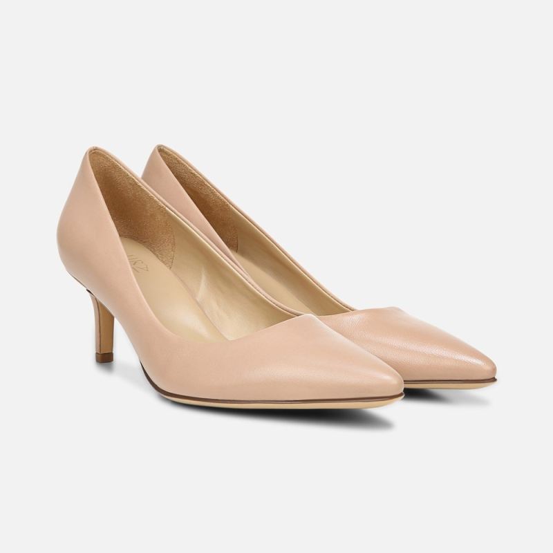 Naturalizer Women's Everly Pump - Crème Brulee Leather