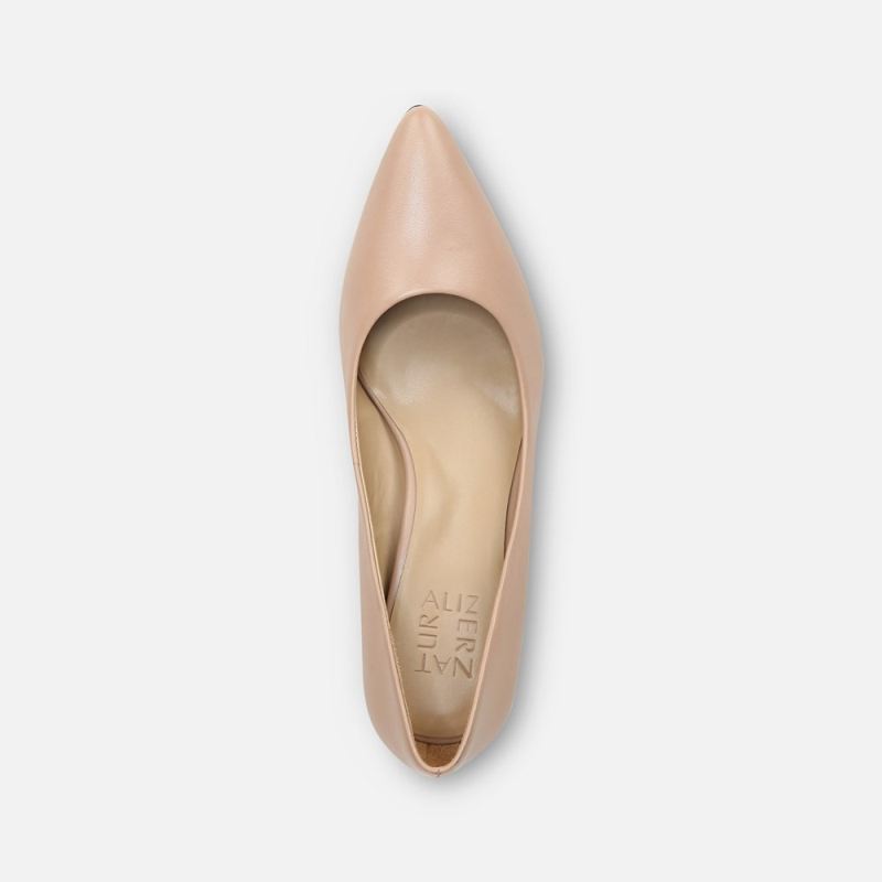 Naturalizer Women's Everly Pump - Crème Brulee Leather
