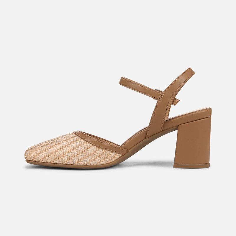 Naturalizer Women's Wave Dress Shoe - Brown Woven Fabric