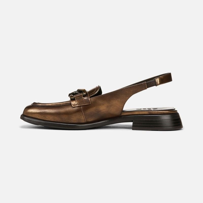 Naturalizer Women's Frances Slingback Loafer - Bronze Leather
