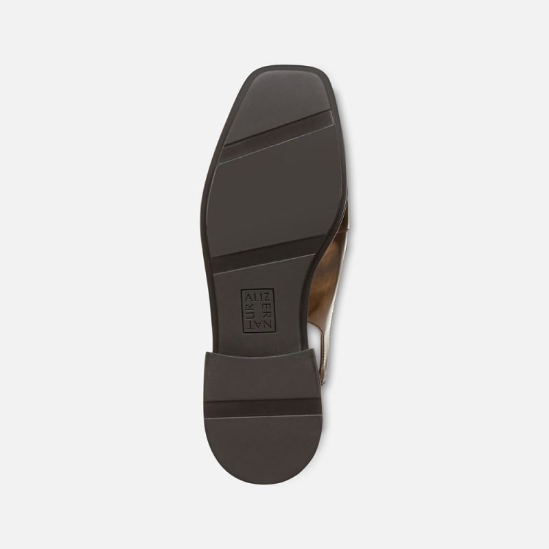Naturalizer Women's Frances Slingback Loafer - Bronze Leather
