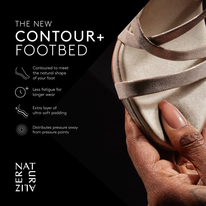 Naturalizer Women's Lala Dress Sandal - Taupe Leather