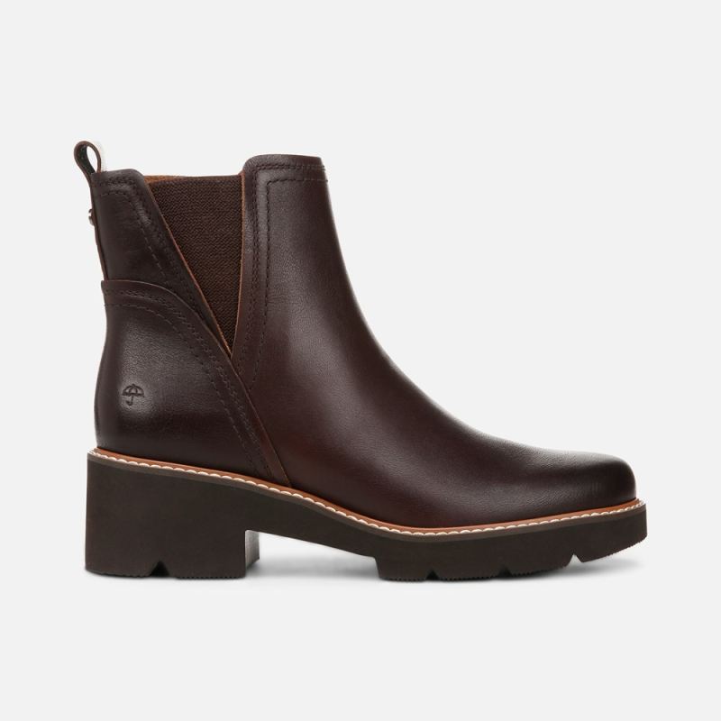 Naturalizer Women's Darry Bootie - Dark Brown Leather