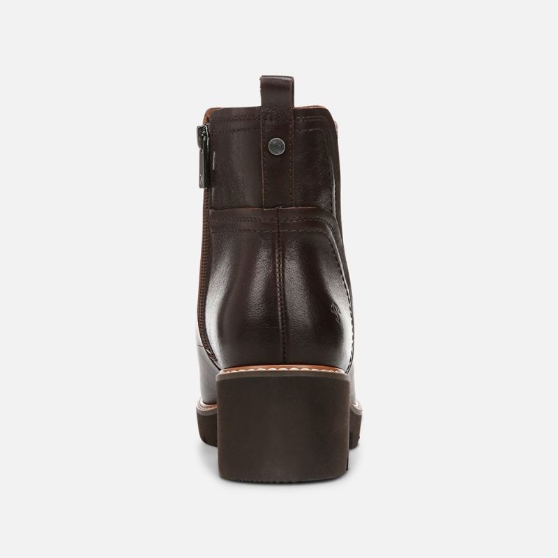 Naturalizer Women's Darry Bootie - Dark Brown Leather