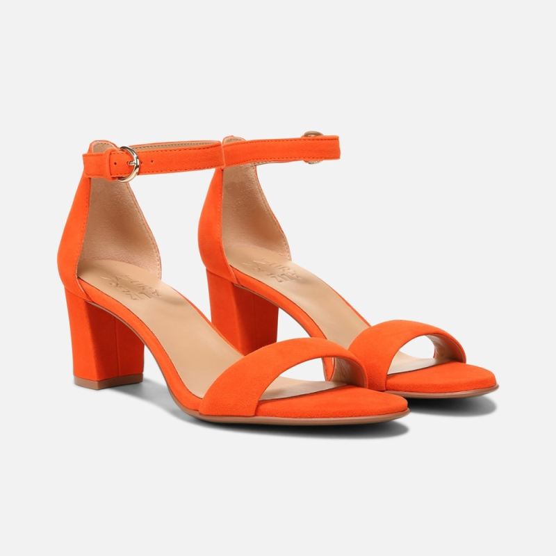 Naturalizer Women's Vera Dress Sandal - Orange Suede