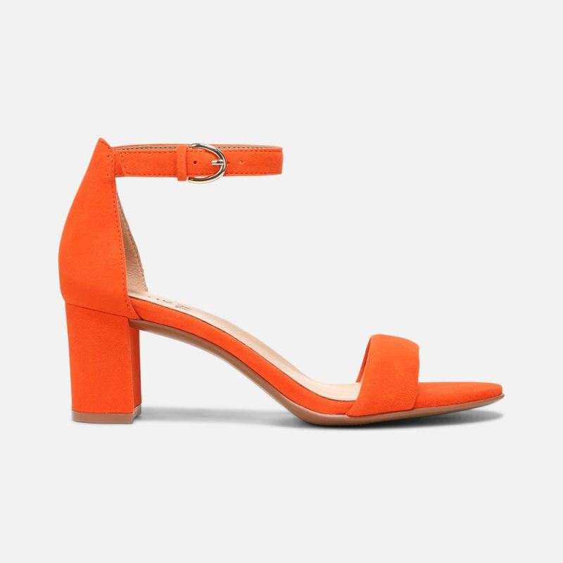 Naturalizer Women's Vera Dress Sandal - Orange Suede