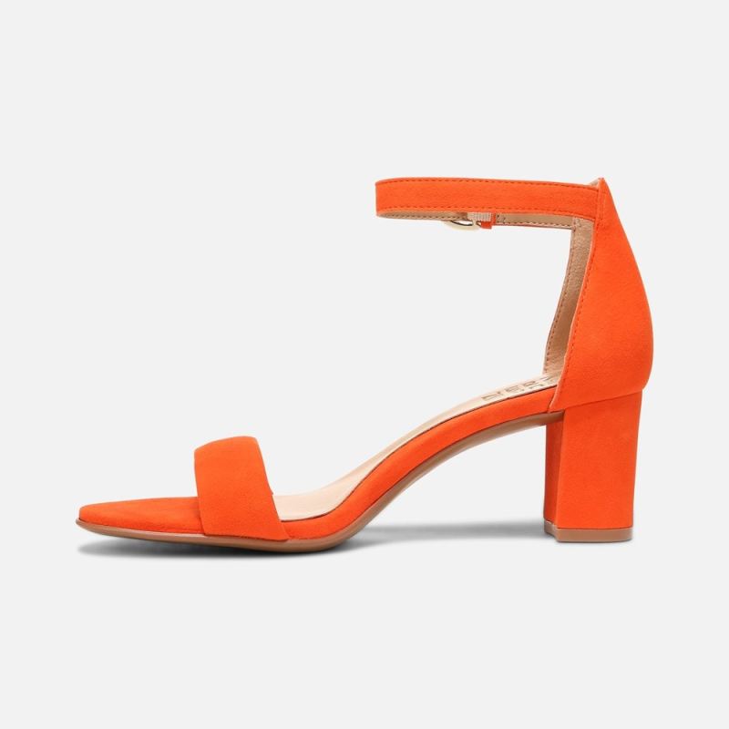 Naturalizer Women's Vera Dress Sandal - Orange Suede