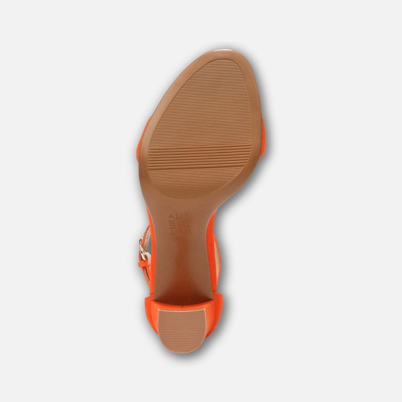Naturalizer Women's Vera Dress Sandal - Orange Suede