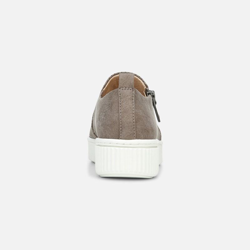 Naturalizer Women's SOUL Turner Slip On Sneaker - Grey Synthetic