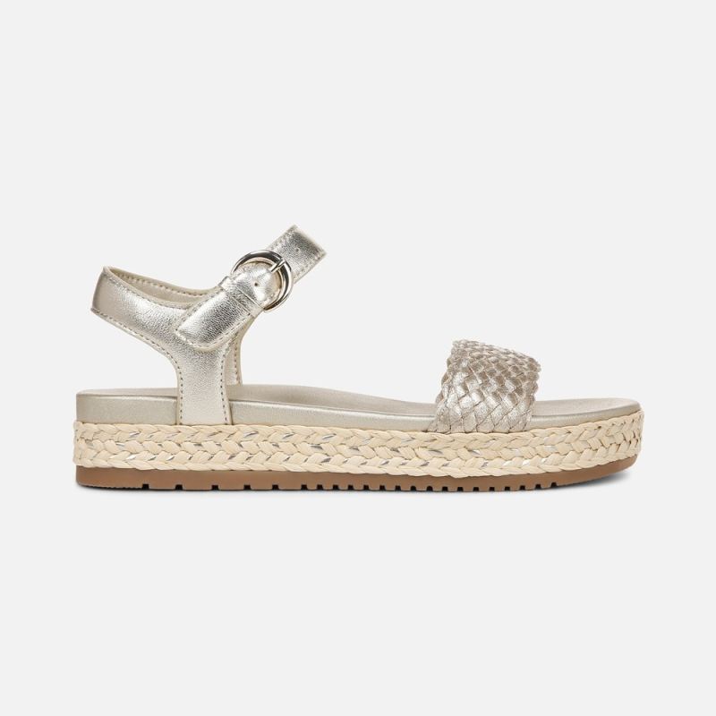 Naturalizer Women's Neila Sandal - Champagne Raffia