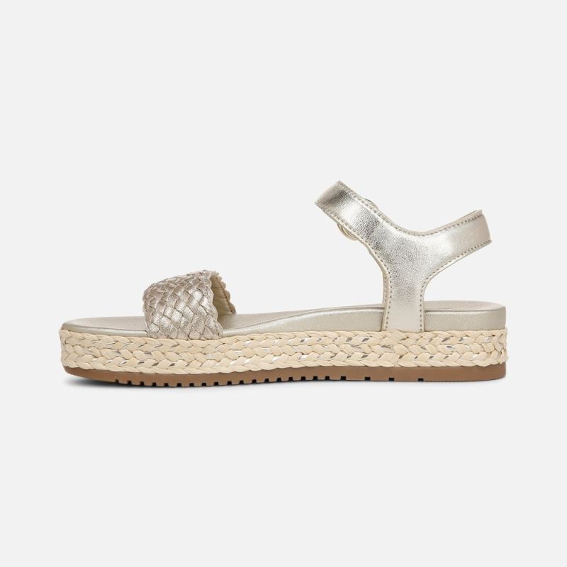 Naturalizer Women's Neila Sandal - Champagne Raffia